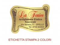 Etichette adesive per articoli da regalo e casalinghi (mm 45X33)  (cod.6L )